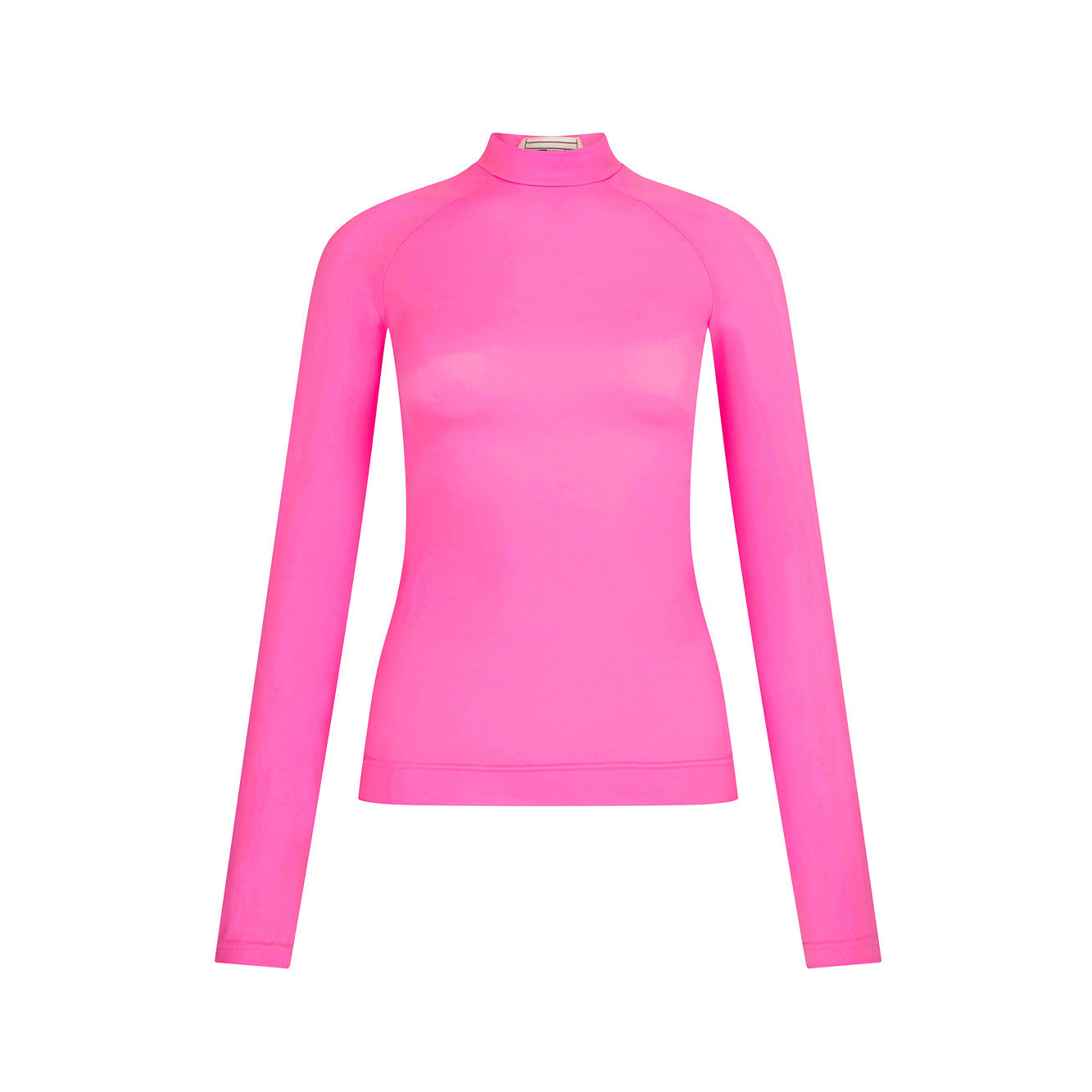 'Catherine' technical jersey turtleneck top image 3