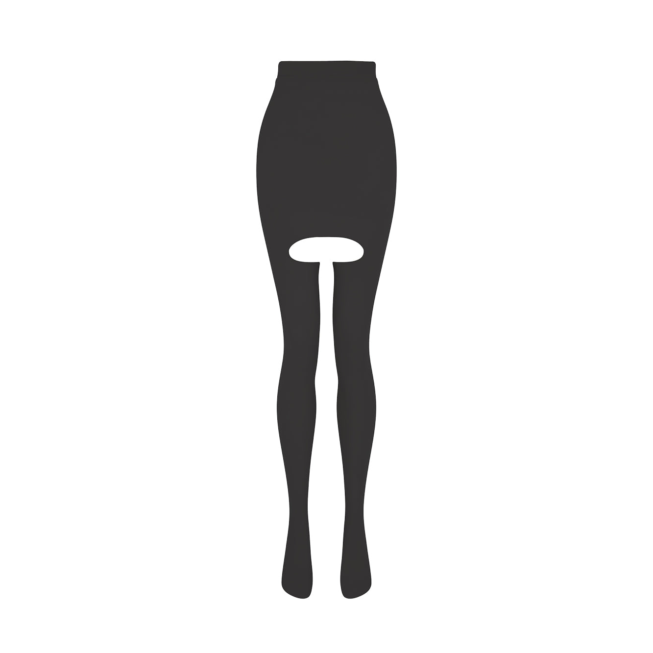 'Rita' technical jersey hybrid skirt image 0