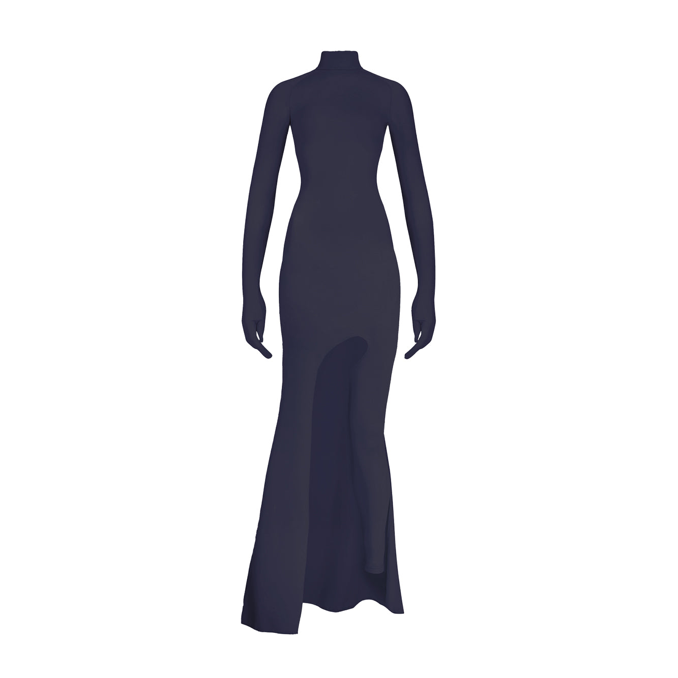 'Phyllis' technical jersey hybrid gown image 0