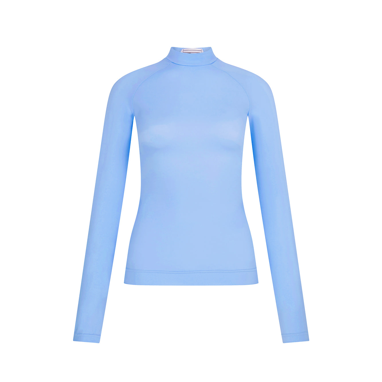 'Catherine' technical jersey turtleneck top image 2