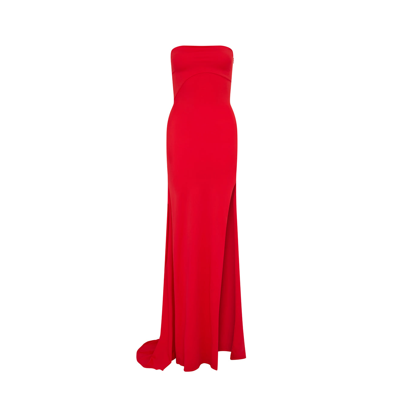'Jessica Rabbit' strapless technical jersey gown image 0