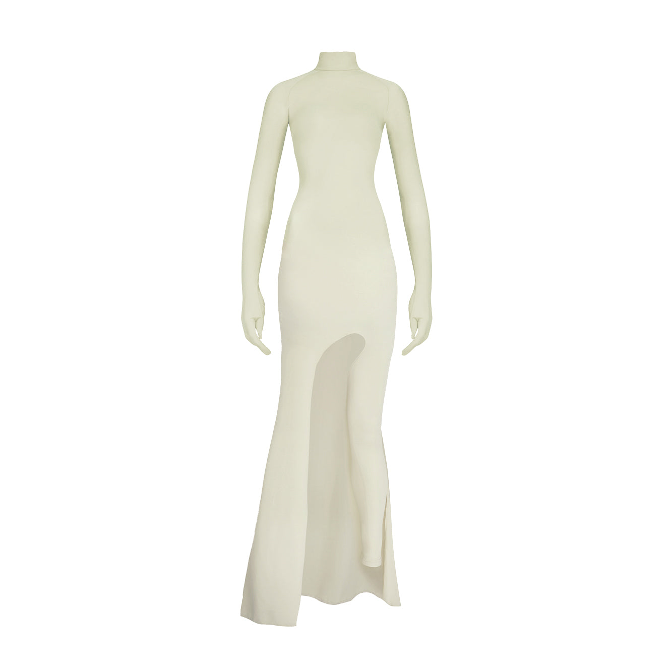 'Phyllis' technical jersey hybrid gown image 1