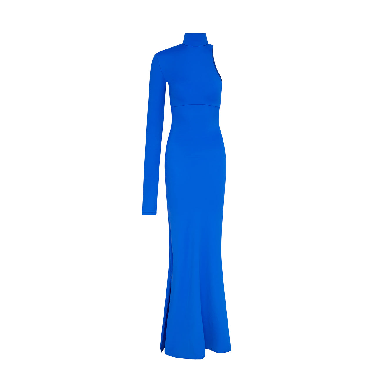 'Jean' one-sleeve technical jersey dress image 0