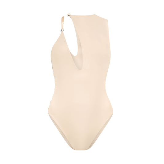 Cipher bodysuit in ECONYL® technical jersey