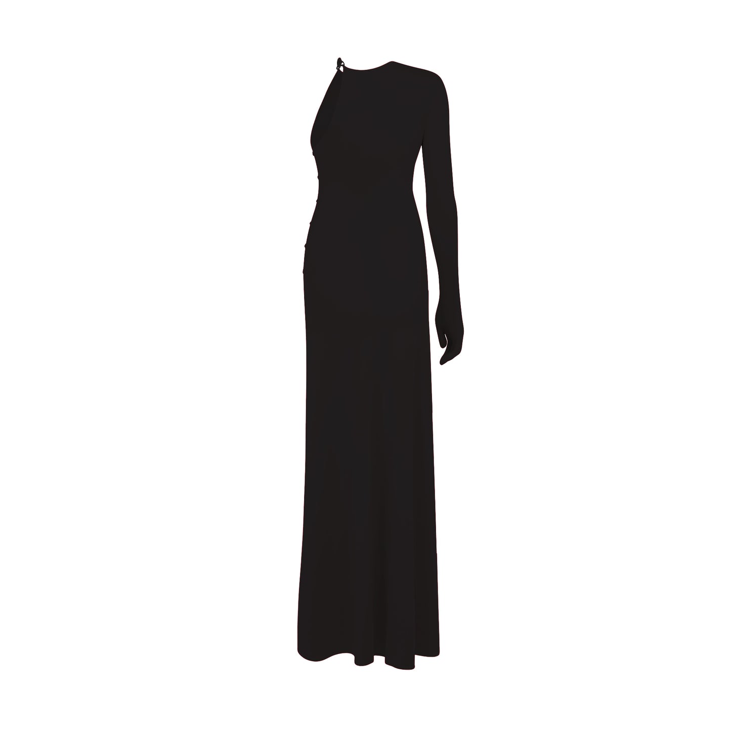 Hydra gown in ECONYL® technical jersey