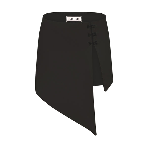 Dune wrap skirt in ECONYL® technical jersey