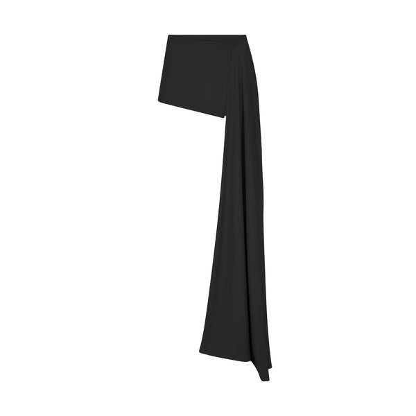 Lagoon wrap skirt in ECONYL® technical jersey