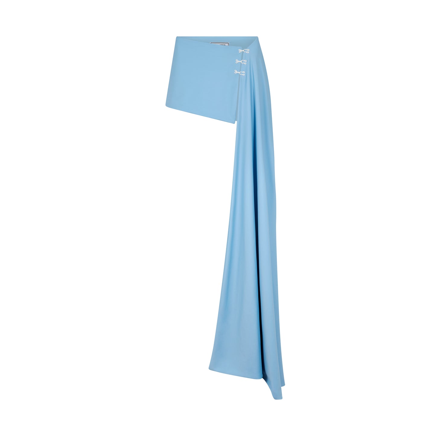 Lagoon wrap skirt in ECONYL® technical jersey