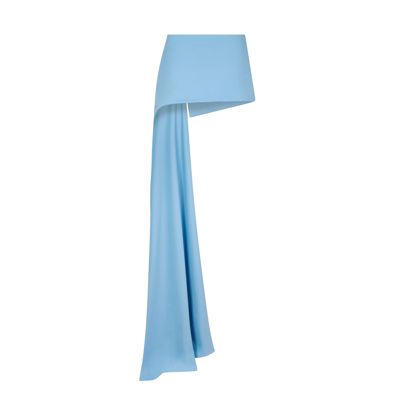 Lagoon wrap skirt in ECONYL® technical jersey