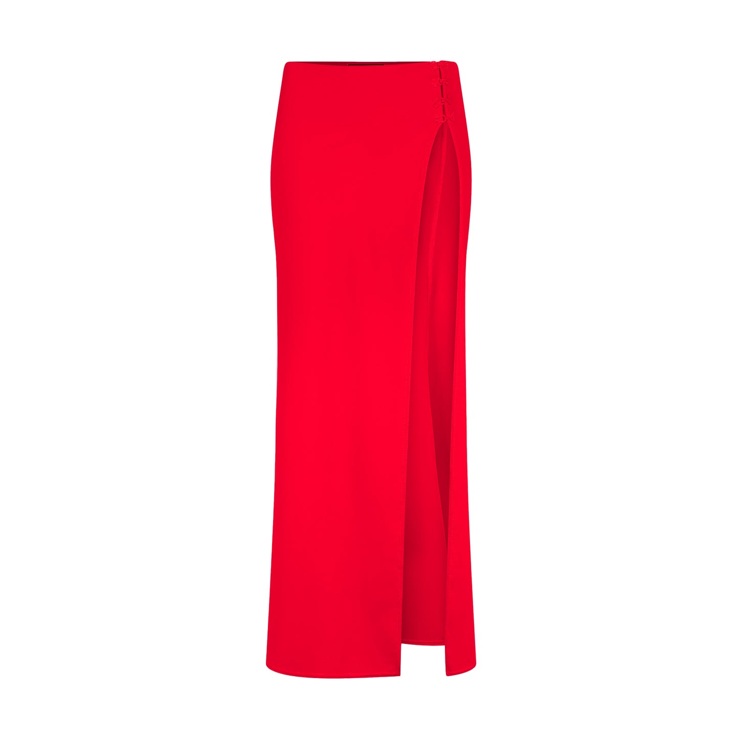 Slash slit skirt in ECONYL® technical jersey