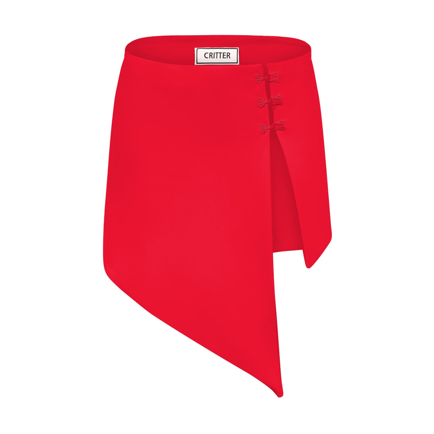 Dune wrap skirt in ECONYL® technical jersey
