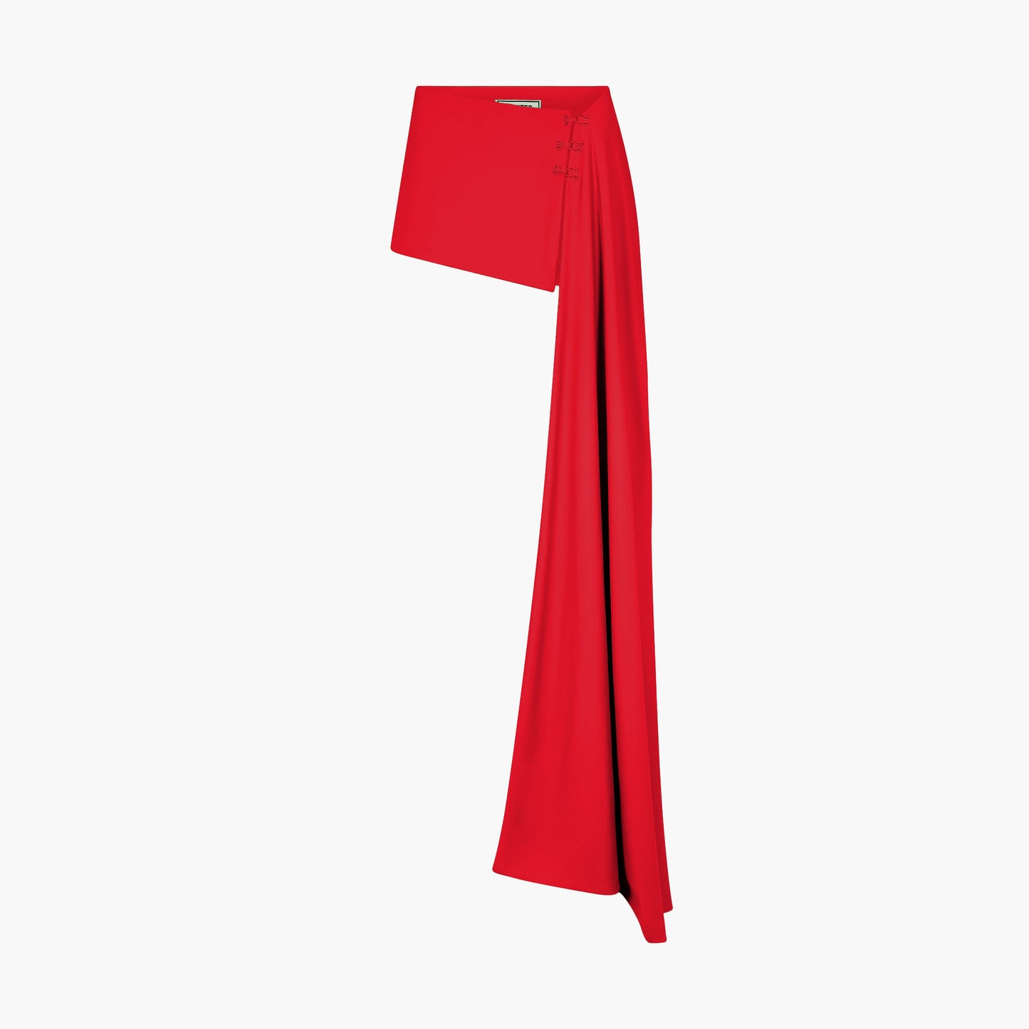 Lagoon wrap skirt in ECONYL® technical jersey