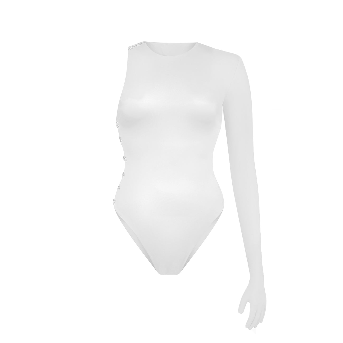 Taipan bodysuit in ECONYL® technical jersey