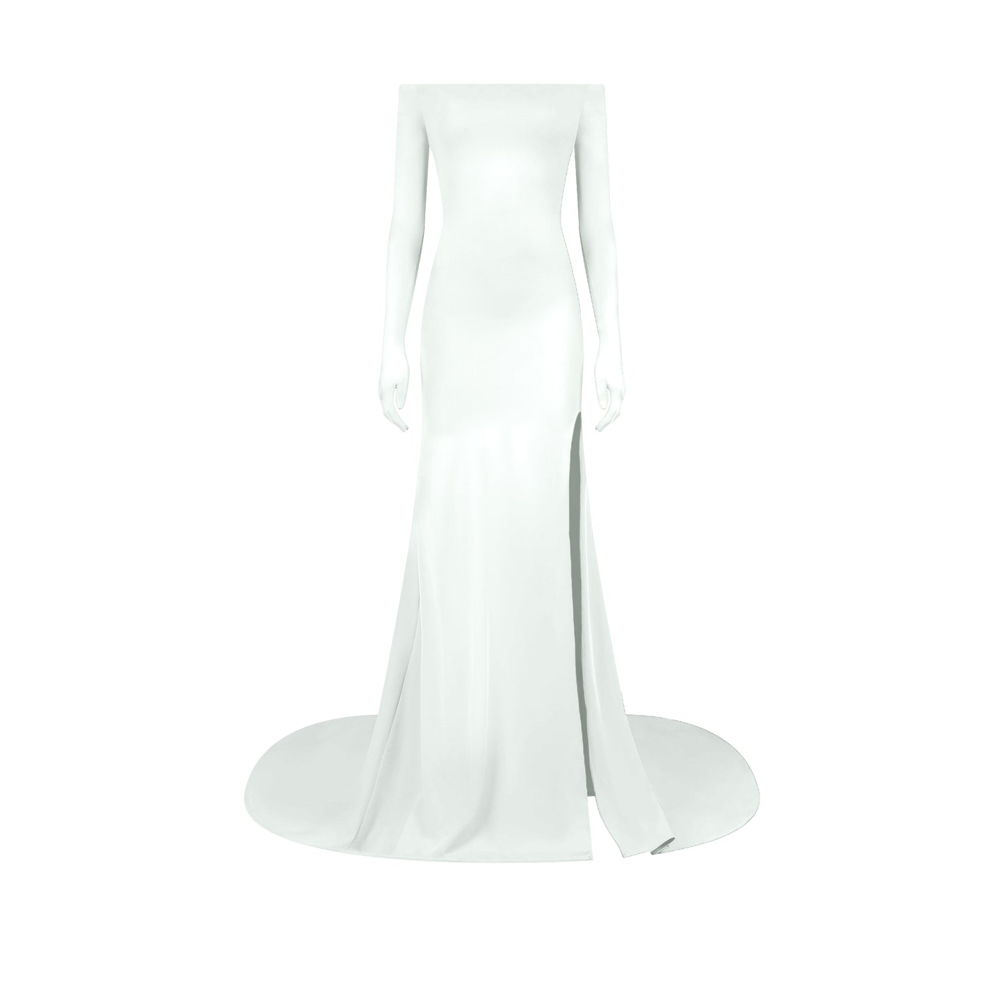 Mamba gown in ECONYL® technical jersey