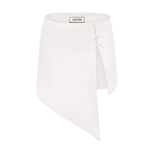 Dune wrap skirt in ECONYL® technical jersey