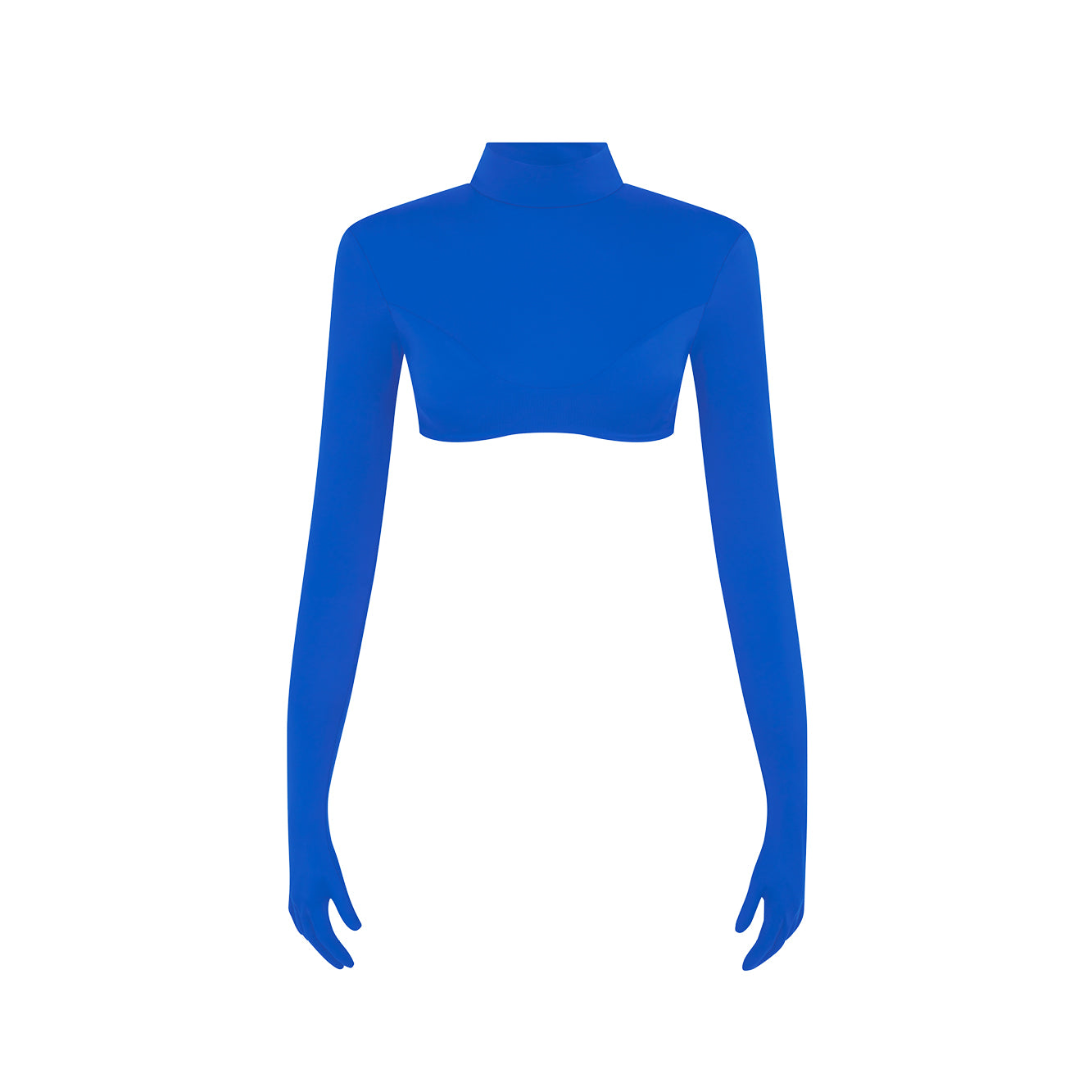 'Cora' technical jersey crop top image 0