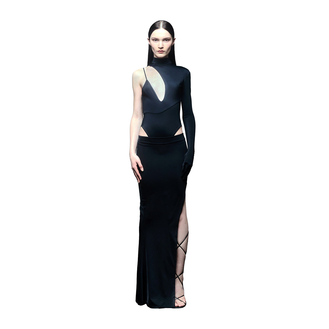 'Jane' technical jersey skirt image 1