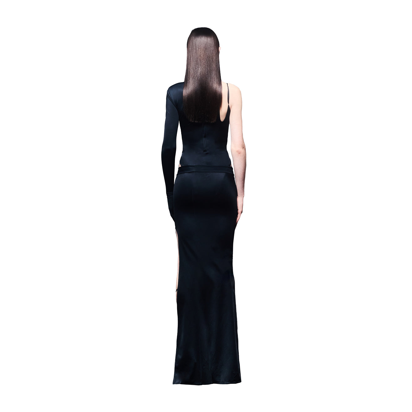 'Ava' technical jersey strap bodysuit image 2