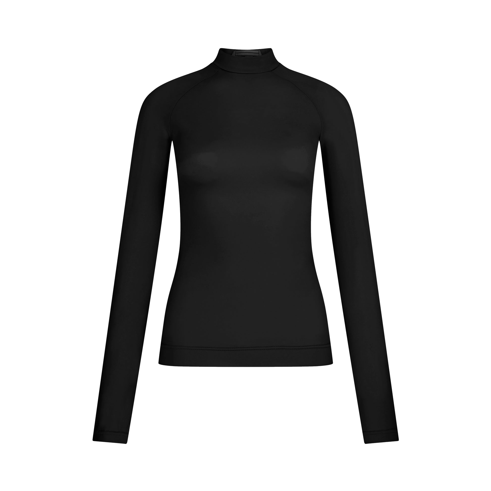 'Catherine' technical jersey turtleneck top image 0