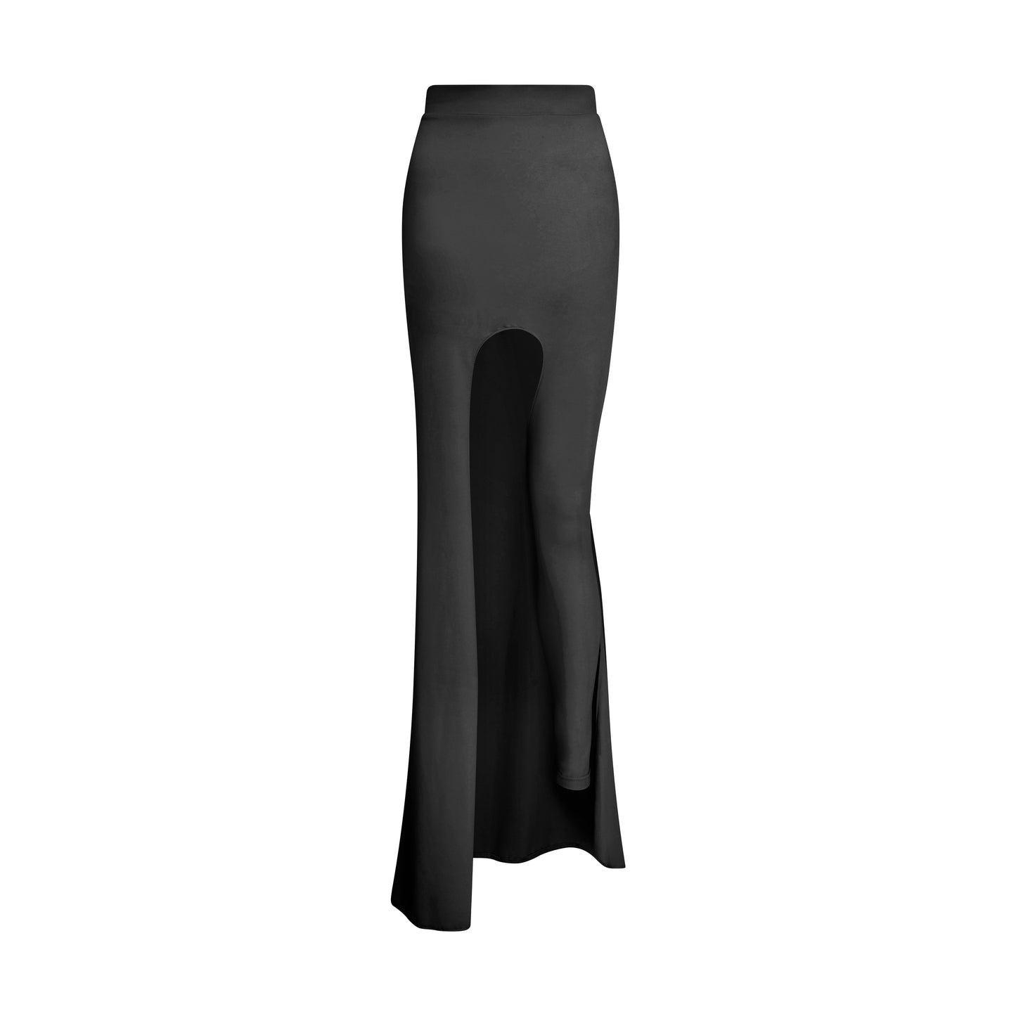 'Leslie' technical jersey hybrid skirt image 0